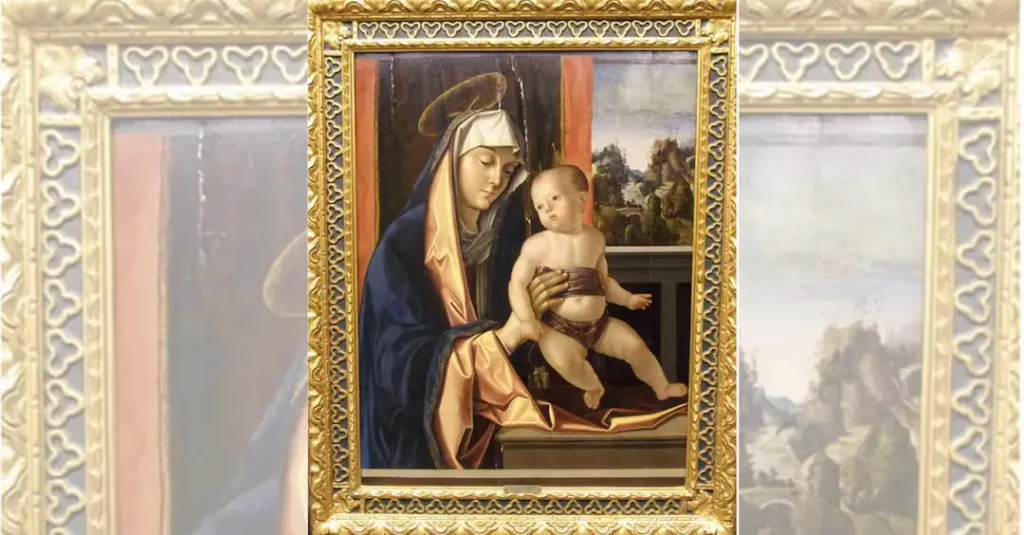 Madonna con Bambino di Antonio Solario, dipinto rubato a Belluno
