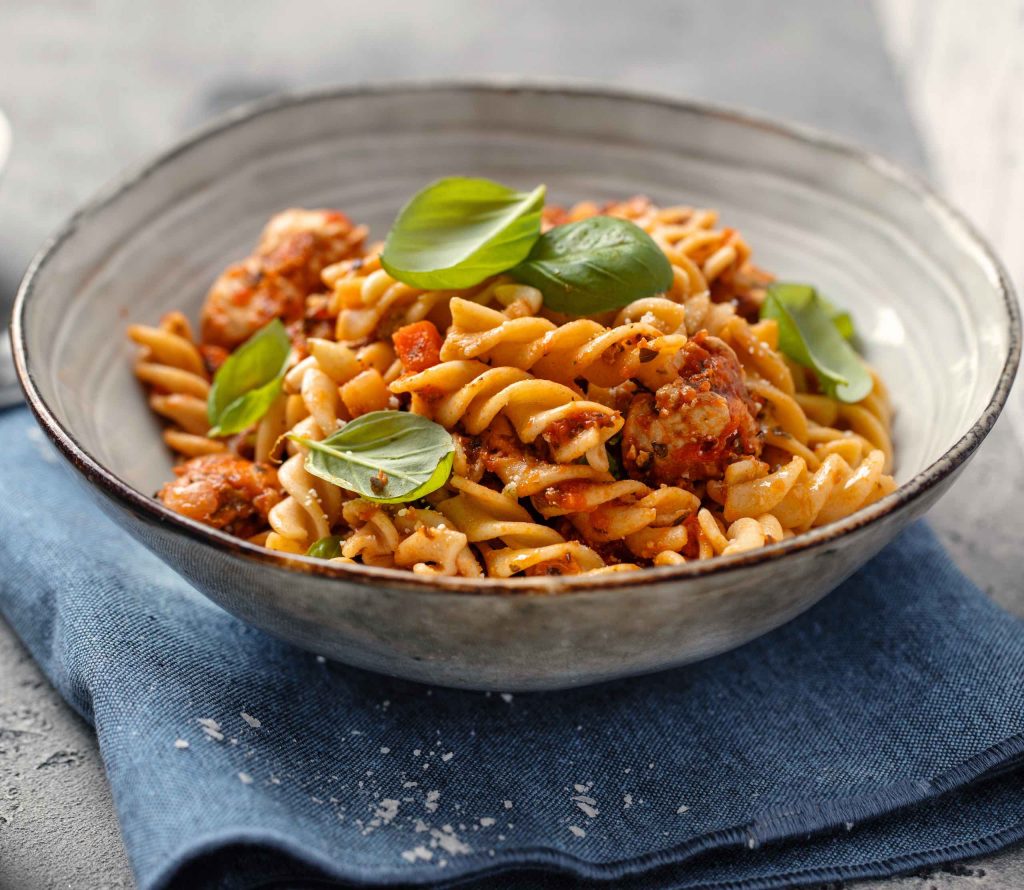 busiate con pesto trapanese