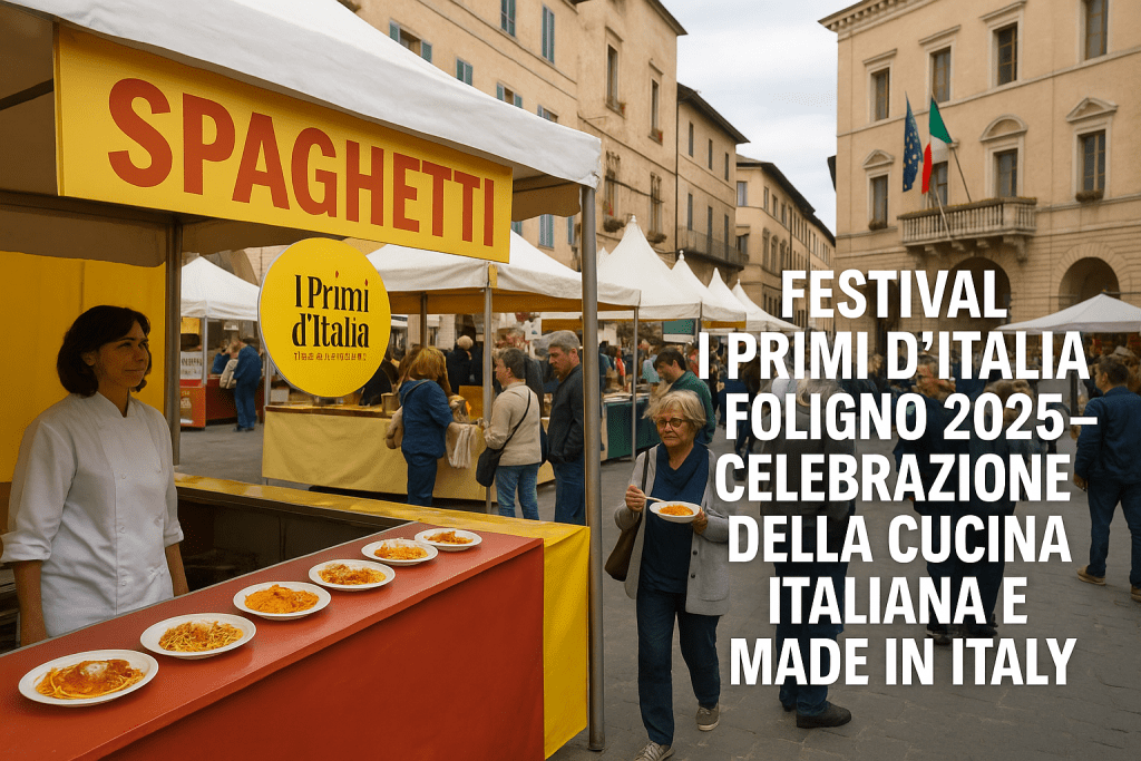 Festival I Primi d’Italia Foligno 2025 – celebrazione della cucina italiana e Made in Italy