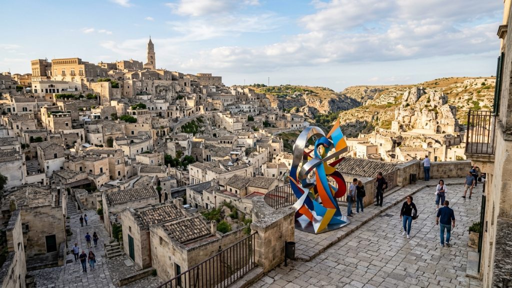 Matera arte contemporanea Sassi