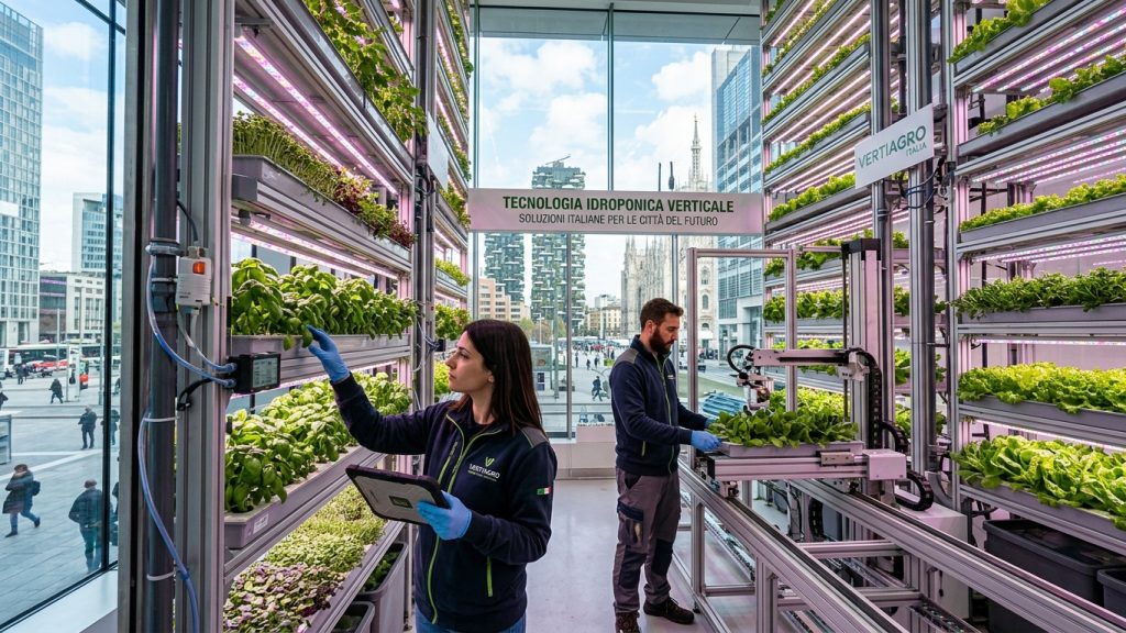 agricoltura verticale tecnologica