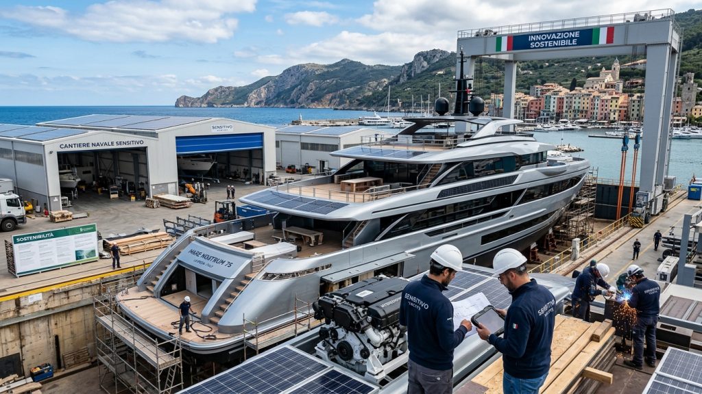 cantieristica navale di lusso Italia