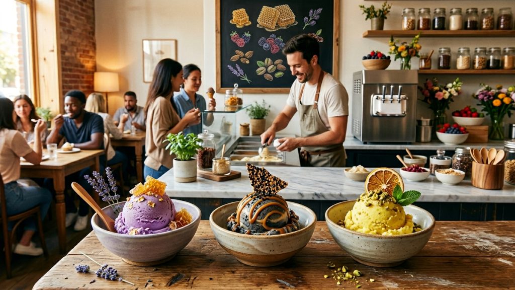 gelato artigianale gastronomico