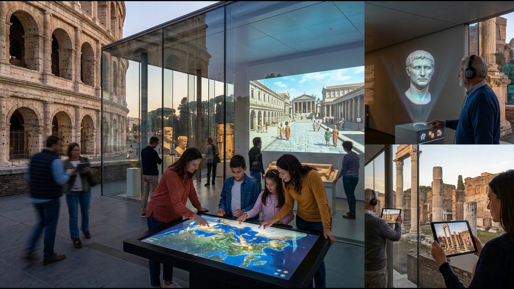 musei digitali interattivi Roma