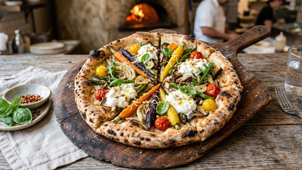 pizza gourmet vegetale