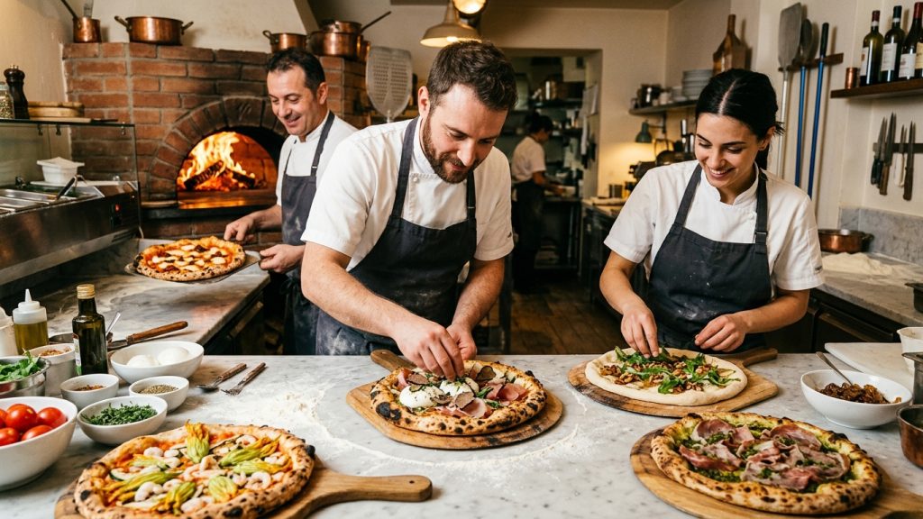pizza italiana gourmet