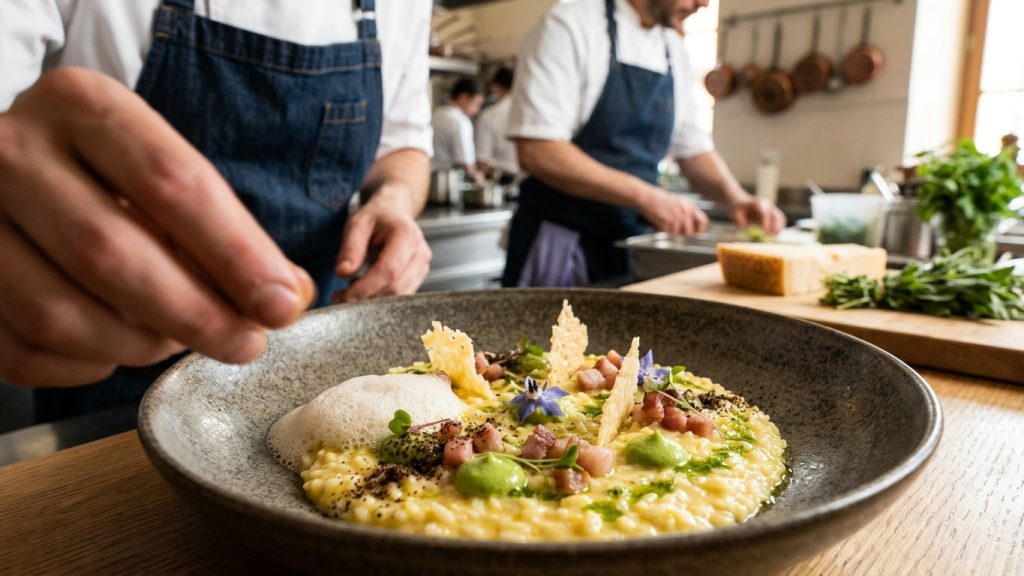 risotto creativo cucina italiana
