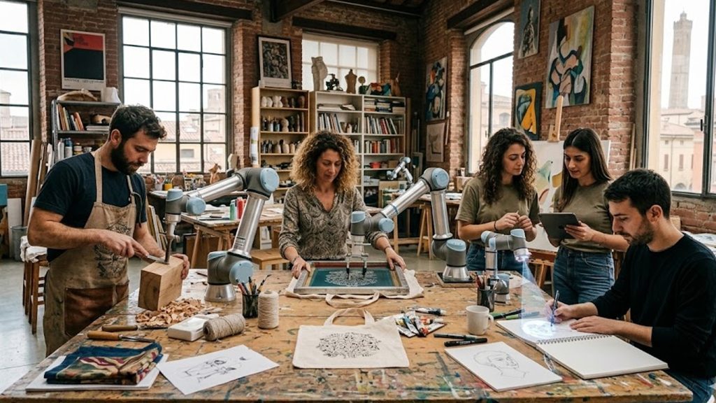 robotica collaborativa manifattura italiana