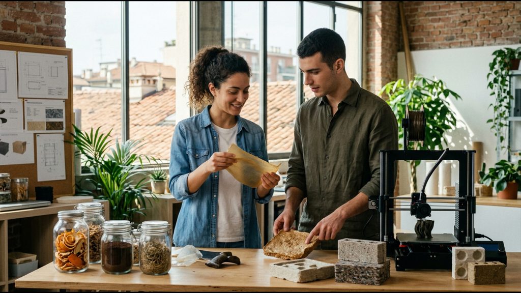 startup materiali eco-friendly Italia