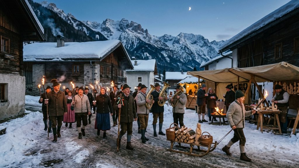 tradizioni invernali alpine
