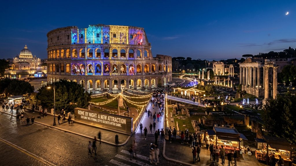 turismo notturno Roma