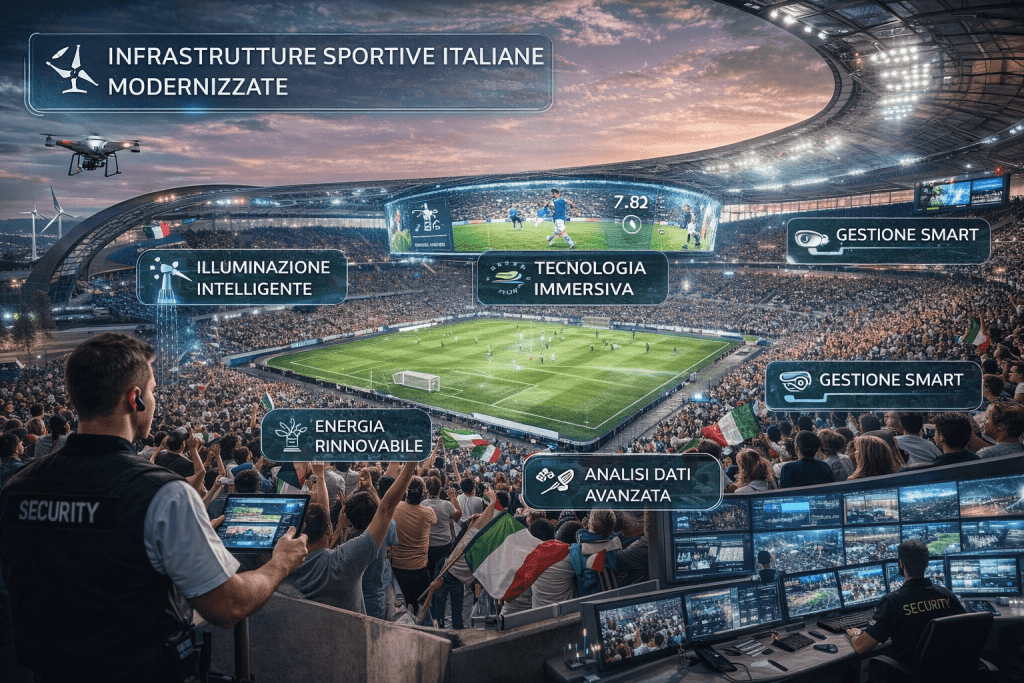 infrastrutture sportive Italia