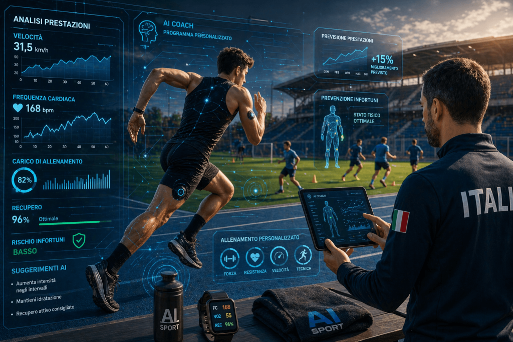 intelligenza artificiale sport Italia