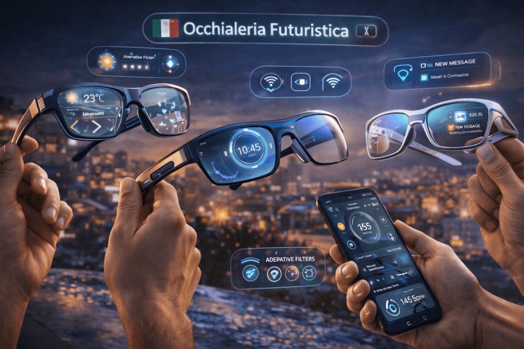 occhialeria italiana futuristica