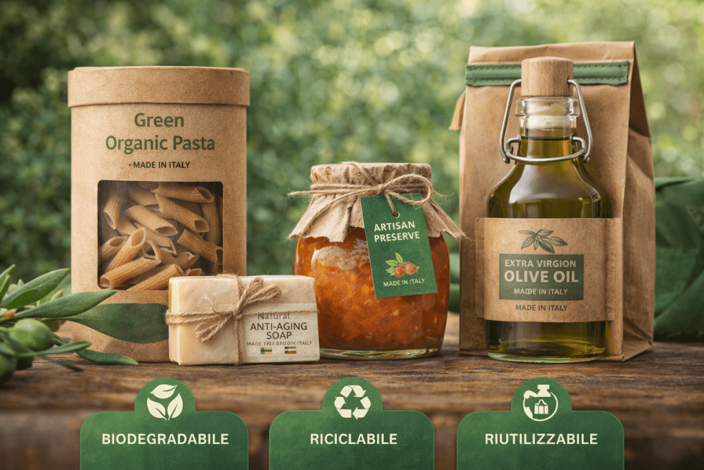 packaging sostenibile Italia
