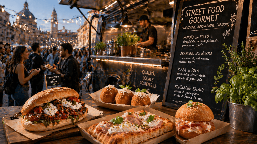 street food gourmet Italia