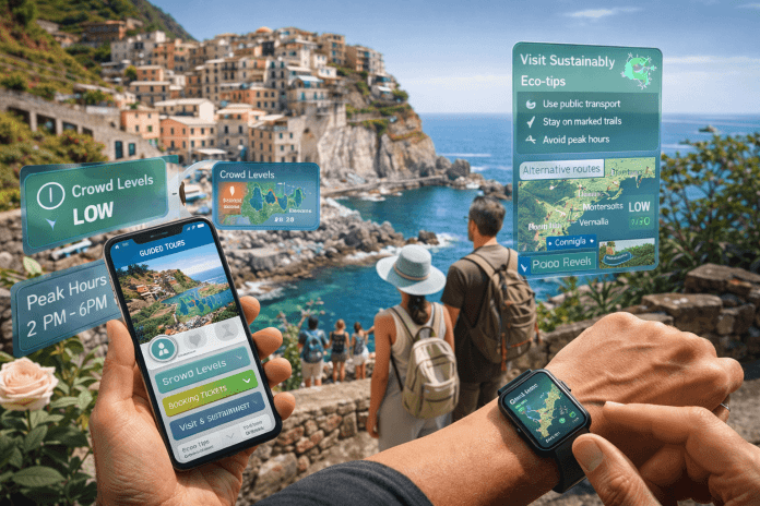 turismo digitale sostenibile Cinque Terre