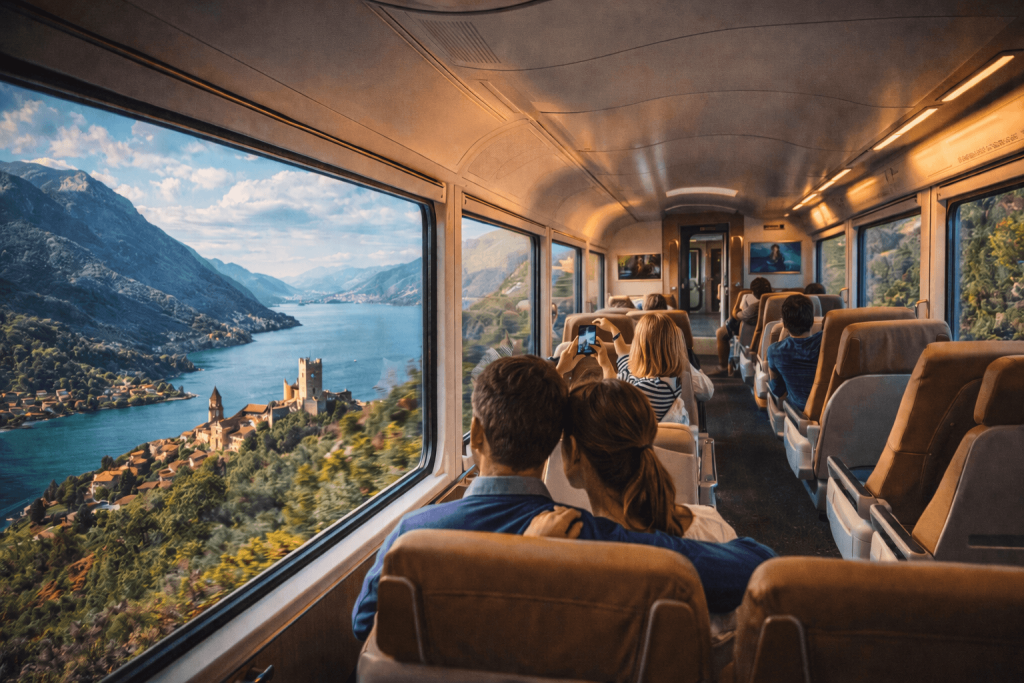 turismo ferroviario panoramico Italia