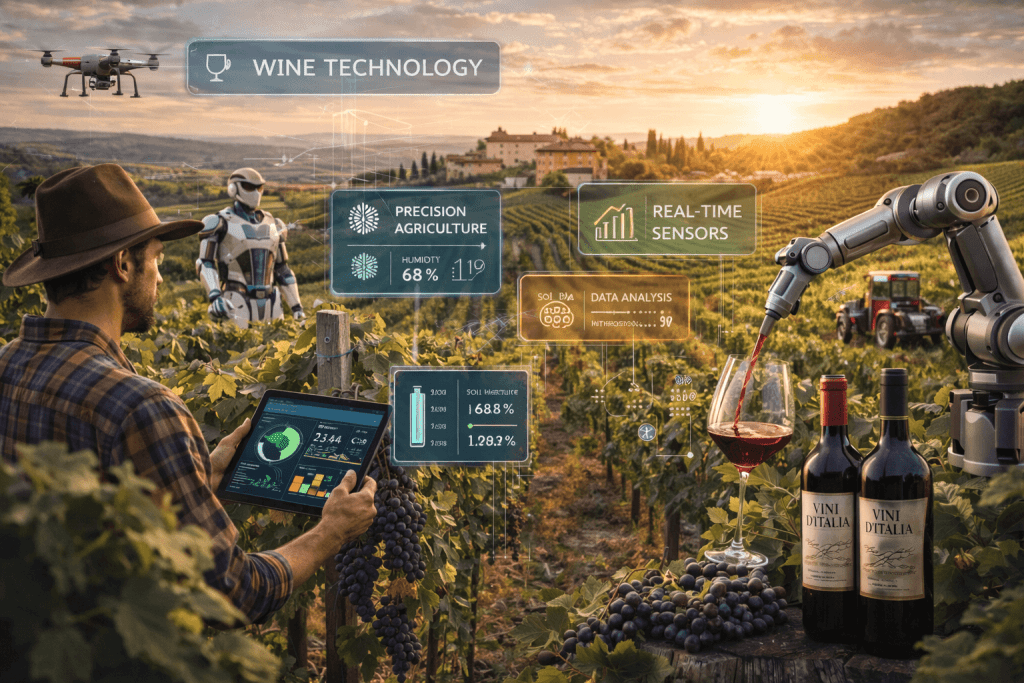 vino italiano innovazione tecnologica