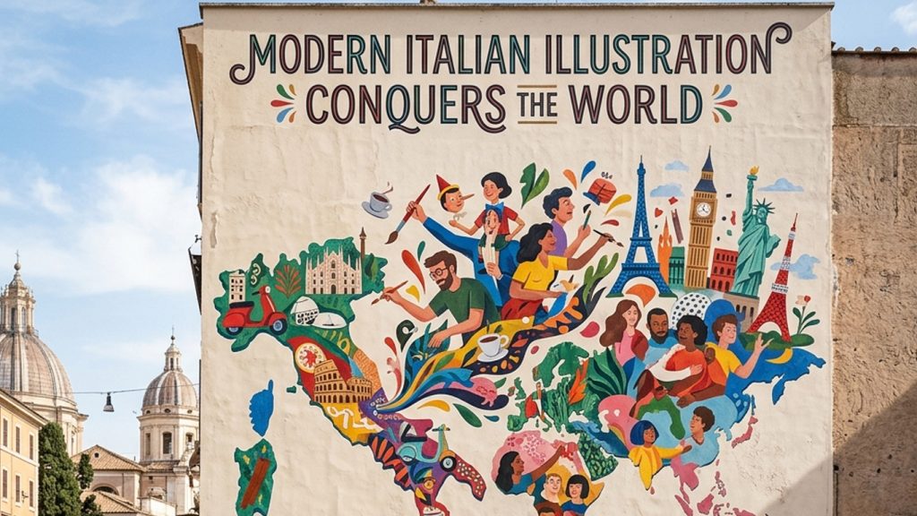 illustrazione italiana moderna