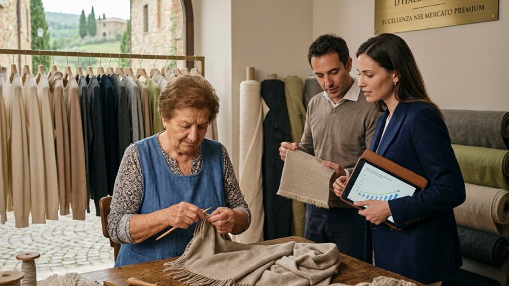 cashmere artigianale italiano