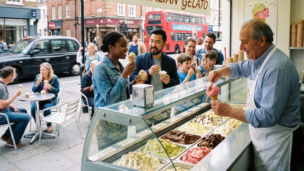 Gelato artigianale italiano