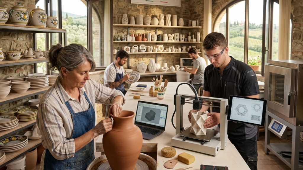 ceramica artigianale italiana