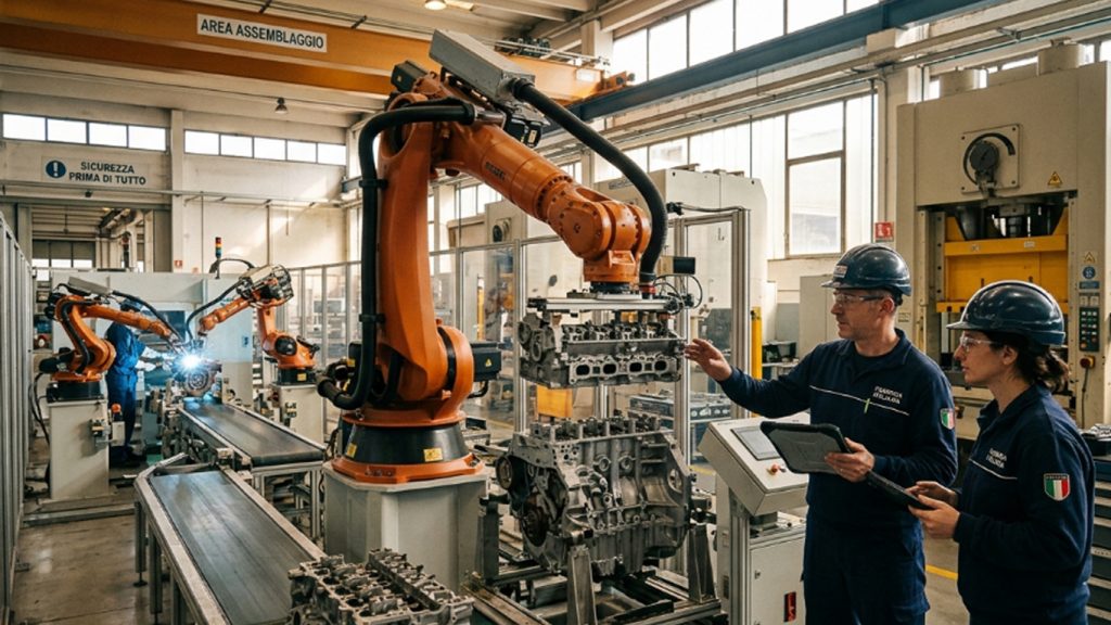 robotica industriale in Italia