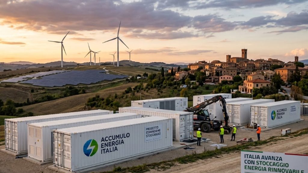 Accumulo delle energie rinnovabili