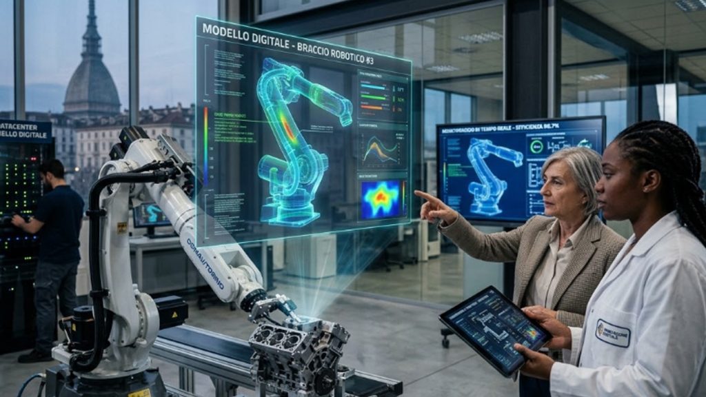 Digital twin industria italiana