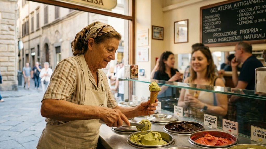 Gelato artigianale italiano