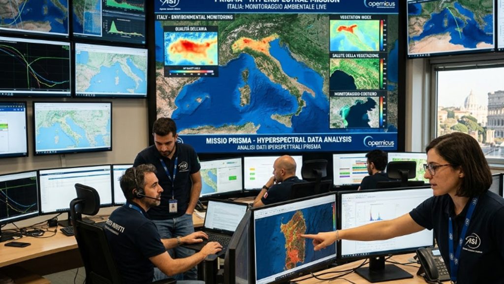 Monitoraggio ambientale satellitare