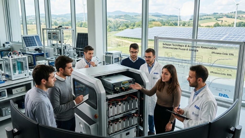accumulo dell'energia rinnovabile