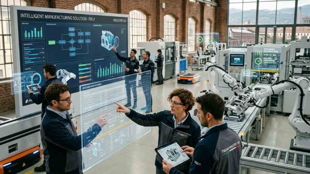 manifattura intelligente in Italia