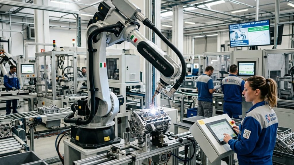 robotica industriale in Italia