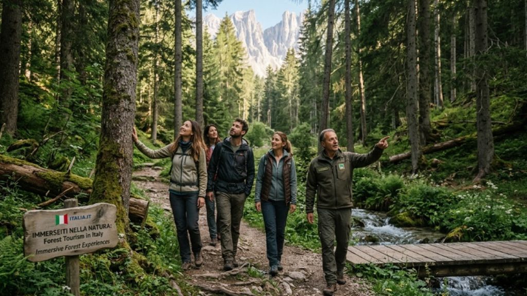 turismo forestale in Italia