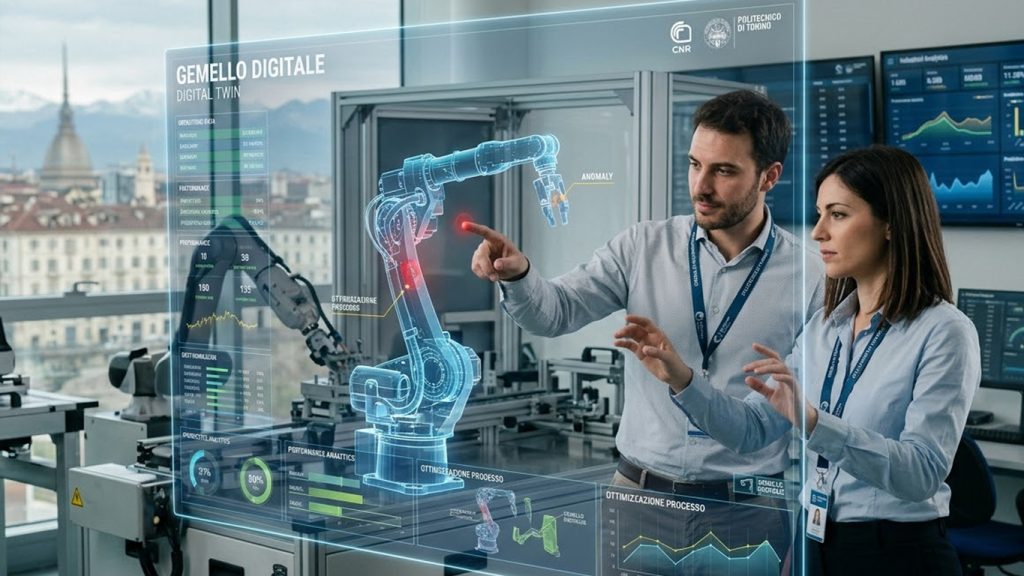 digital twin industriali in Italia